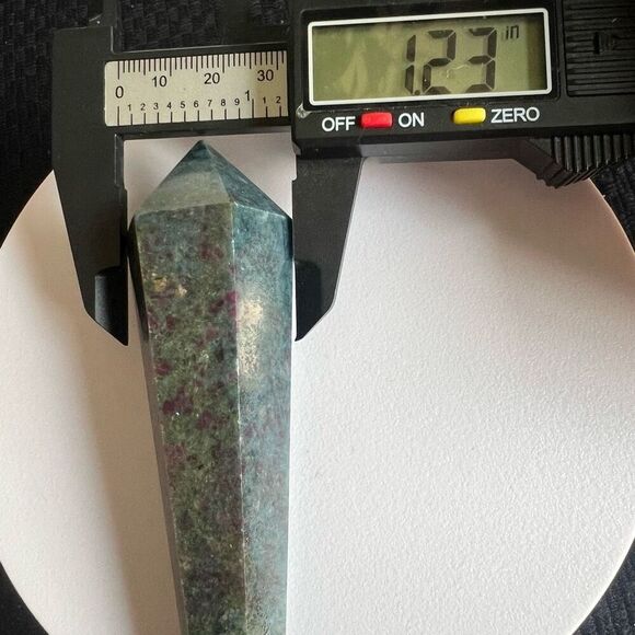 Ruby in Kyanite Crystal UV Reactive‎ Wand Scepter (2) - Picture 10 of 12